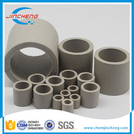 Cylinder Shape Ceramic Random Packing / Raschig Rings With Excellent Heat Resistance