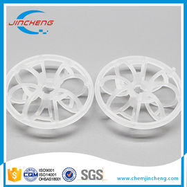 Polypropylene Plastic Rosette Ring 25mm For Petroleum / Chemical Industry