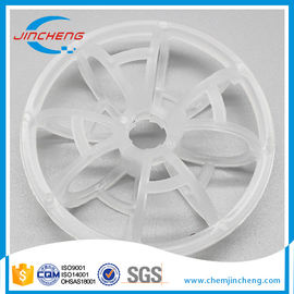 Polypropylene Plastic Rosette Ring 25mm For Petroleum / Chemical Industry