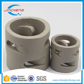 Scrubbing Tower Use Ceramic Random Packing / Pall Ring 25mm 50mm