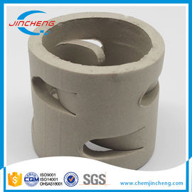 Scrubbing Tower Use Ceramic Random Packing / Pall Ring 25mm 50mm