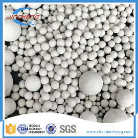 17% Inert Ceramic Balls 6mm 10mm High Crash Strength For Tower Support Media