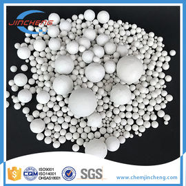 17% Inert Ceramic Balls 6mm 10mm High Crash Strength For Tower Support Media